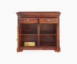 Sikhar Sideboard 2 Door 2 Drawer Honey Finish - Image 8