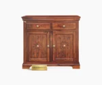 Sikhar Sideboard 2 Door 2 Drawer Honey Finish