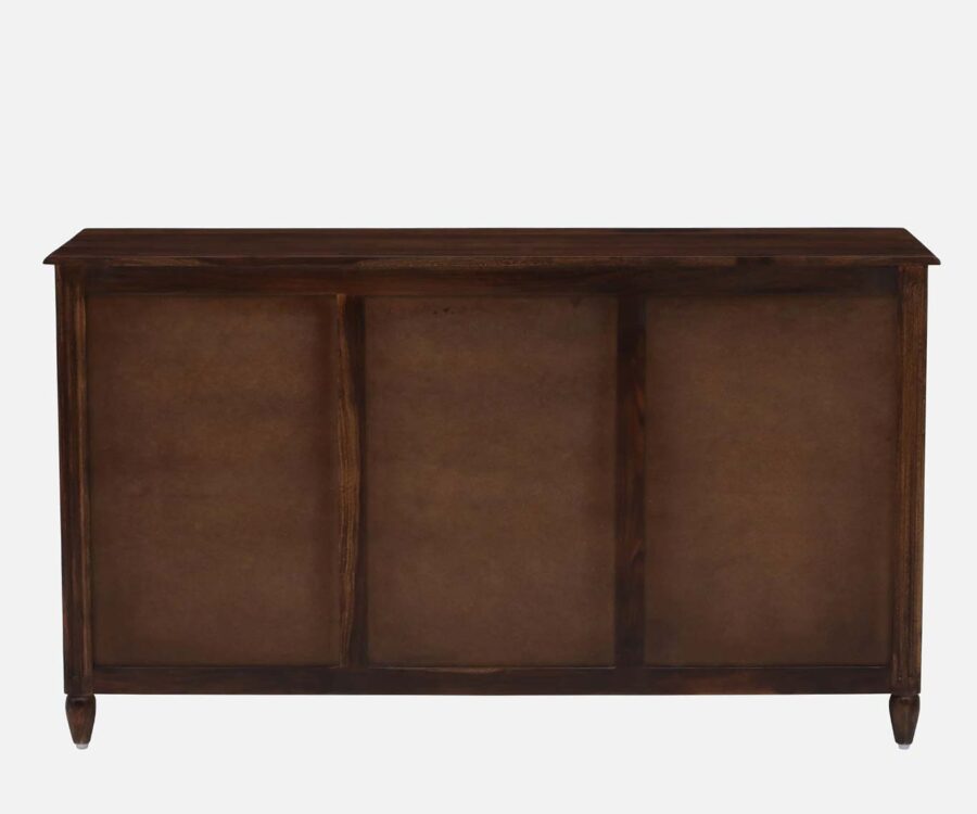 Panelo | Solid Wood Sideboard | with 2 Drawer and 2 Door | SL Natural Finish - Image 5