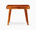 Trapo | Solid Wood Study | With Drawer Storage | Honey Finish - Image 3