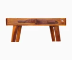 Trapo | Solid Wood Study | With Drawer Storage | Honey Finish - Image 7