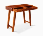 Trapo | Solid Wood Study | With Drawer Storage | Honey Finish - Image 5