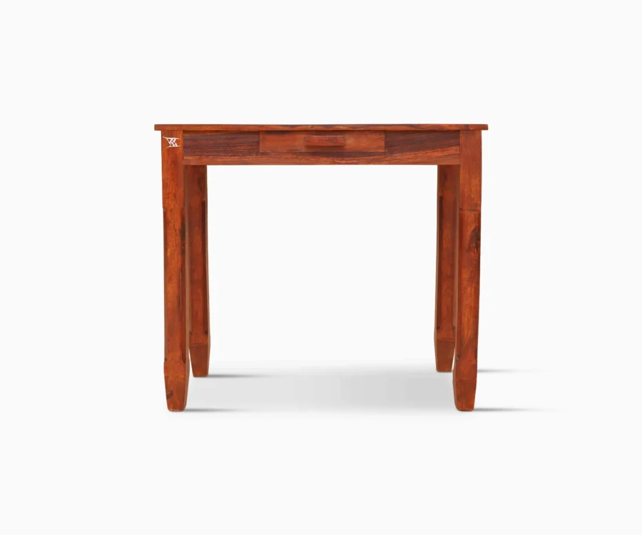 Rustika | Solid Wood Study | With Drawer Storage | Honey Finish - Image 4