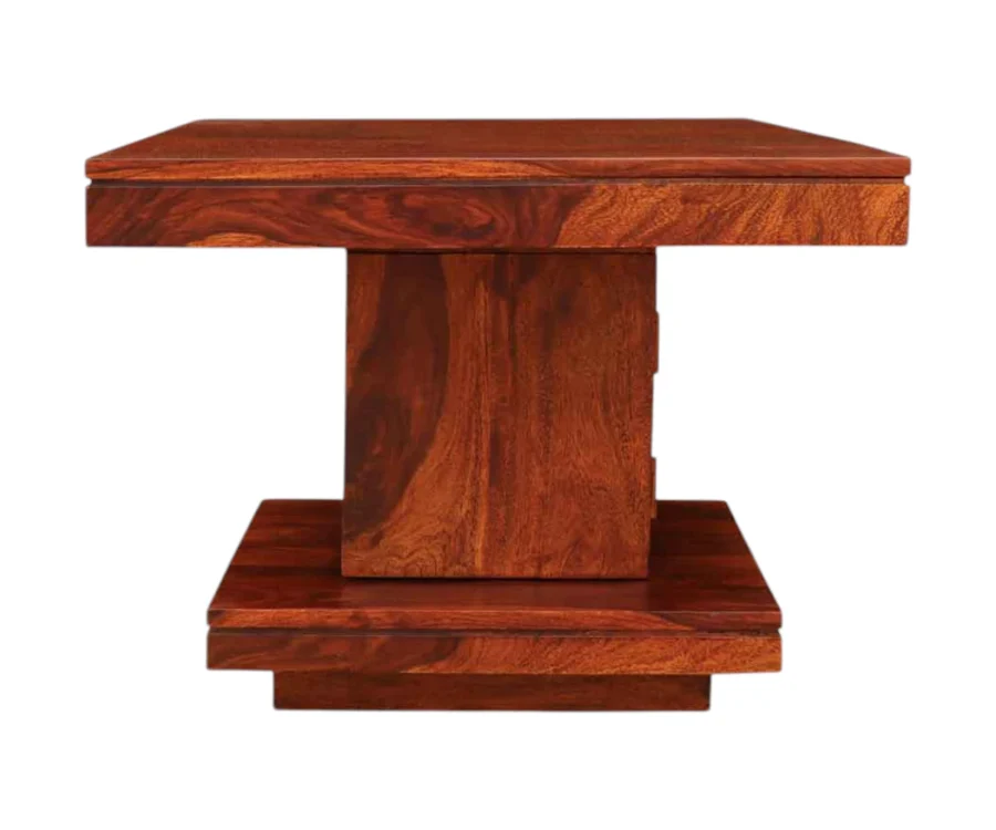 Cuba | Center Table | With One Door | Honey Finish - Image 2