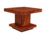 Cuba | Center Table | With One Door | Honey Finish - Image 3