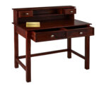 Macow Study Table | With 5 Drawer Storage | Honey Finish - Image 5