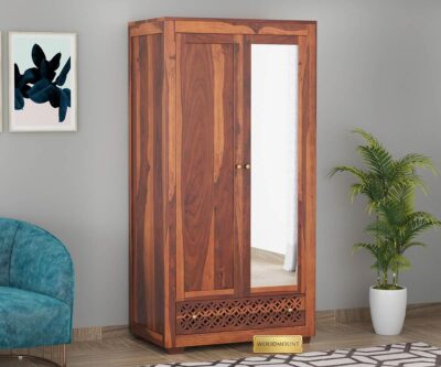 Sheesham Wood Wardrobe by Woodmount