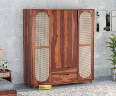 Sheesham Wood Wardrobe by Woodmount