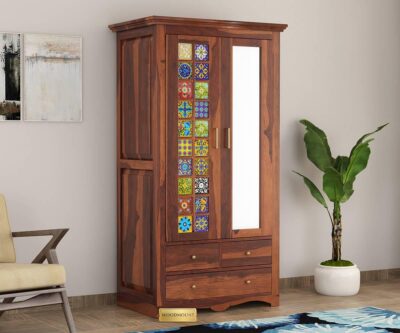 Sheesham Wood Wardrobe by Woodmount