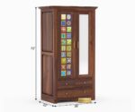 Sheesham Wood Wardrobe by Woodmount