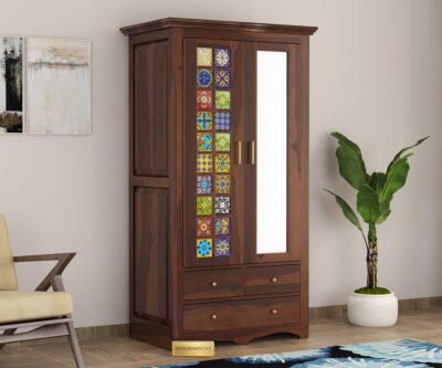 Sheesham Wood Wardrobe by Woodmount