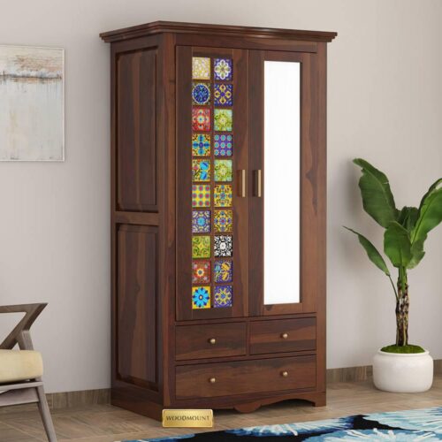 Sheesham Wood Wardrobe by Woodmount