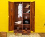 Sheesham Wood Wardrobe by Woodmount