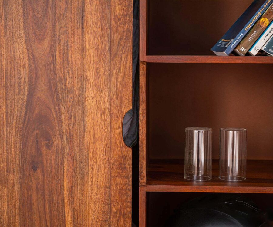 Sheesham Wood Wardrobe by Woodmount