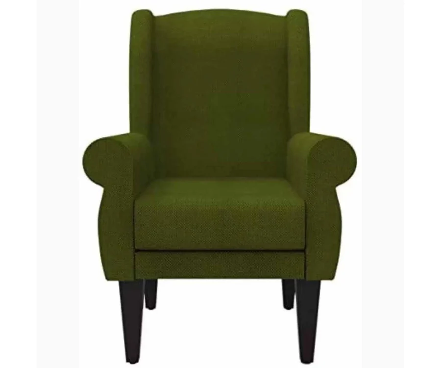 Ebern Wing Chair (Olive Green) - Image 3