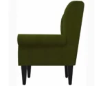 Ebern Wing Chair (Olive Green) - Image 4