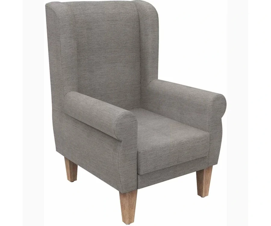 Ebern Wing Chair (Grey) - Image 3