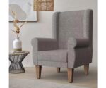 Ebern Wing Chair (Grey)