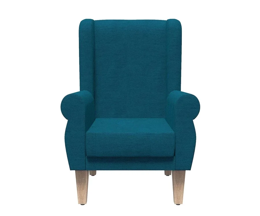 Ebern Wing Chair Royal Blue - Image 2