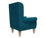 Ebern Wing Chair Royal Blue - Image 5