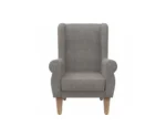 Ebern Wing Chair (Grey) - Image 2