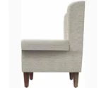 Ebern Wing Chair (Ivory) - Image 3