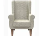 Ebern Wing Chair (Ivory) - Image 2