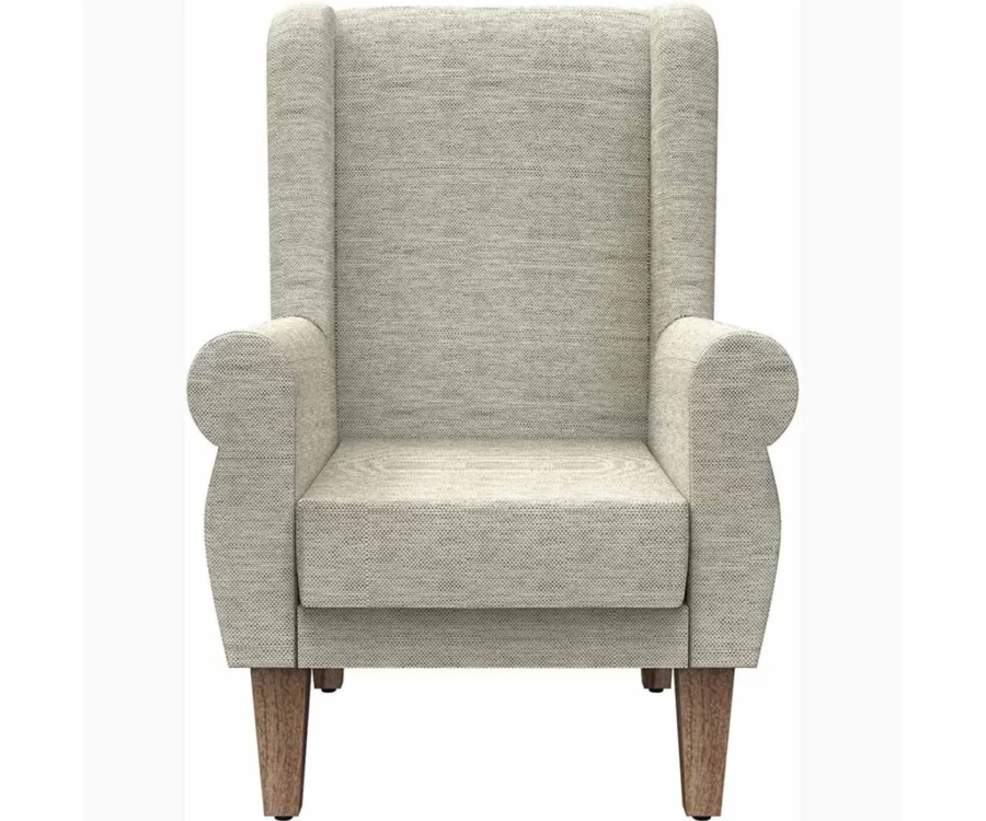 Ebern Wing Chair (Ivory) - Image 2