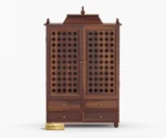 Bakhra Mandir | Wood Temple | Brown Finish - Image 2