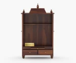 OM Bell Mandir | Home Temple | Brown Finish - Image 3
