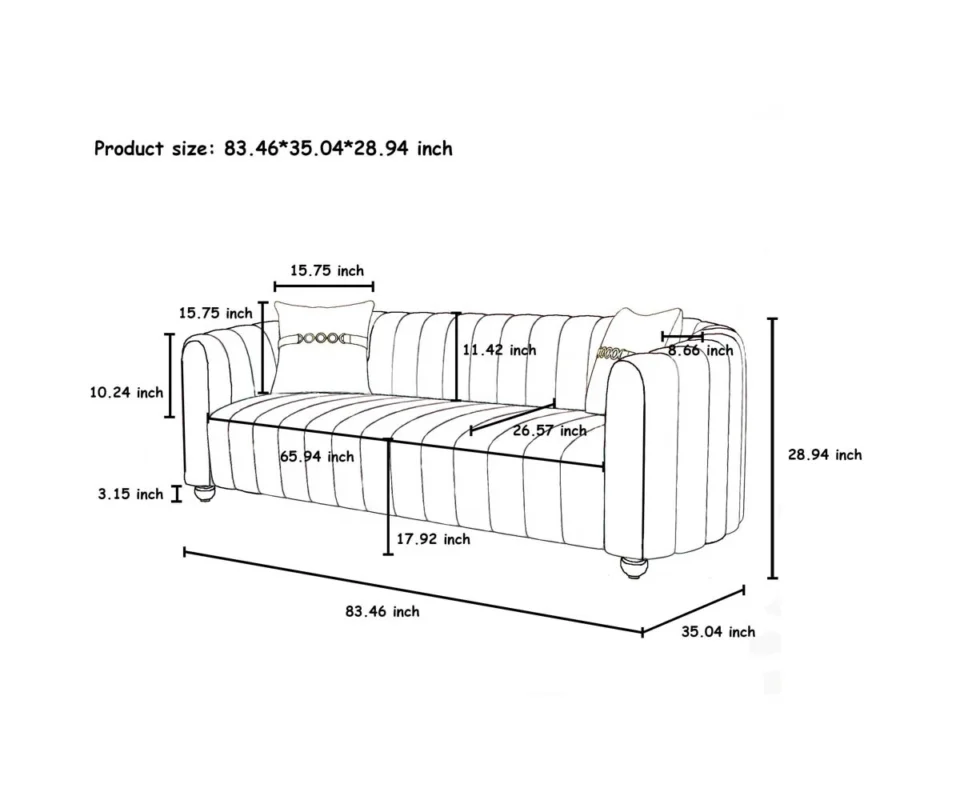 Solid Wood Sofa Online
