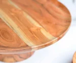 Cake Stand | 12" x 12" x 4.5" | Wooden Dessert Display - Image 5