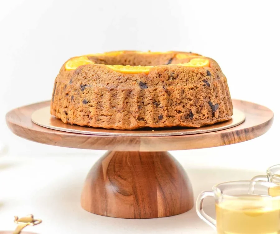 Cake Stand | 12" x 12" x 4.5" | Wooden Dessert Display - Image 4