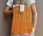 Handcrafted Rectangular | Wooden Serving Board | 18" x 9" - Image 4