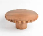 Wooden Cake Stand – 10” x 4” | Rustic Elegance Stand - Image 4