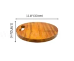 Rosewood Chopping & Serving Board | 30 cm x 2 cm - Image 4