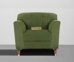 Maximo 1 Seater Sofa Olive Blue