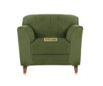 Maximo 1 Seater Sofa Olive Blue - Image 2