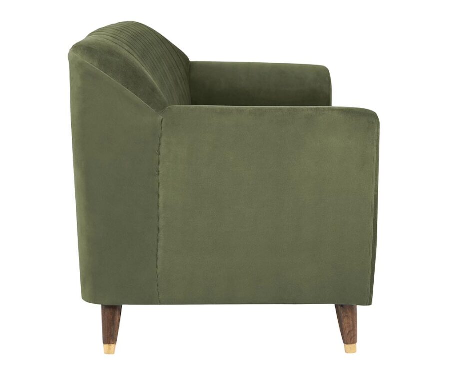 Maximo 3 Seater Sofa Olive Green - Image 2