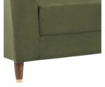 Maximo 3 Seater Sofa Olive Green - Image 3