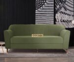 Maximo 3 Seater Sofa Olive Green