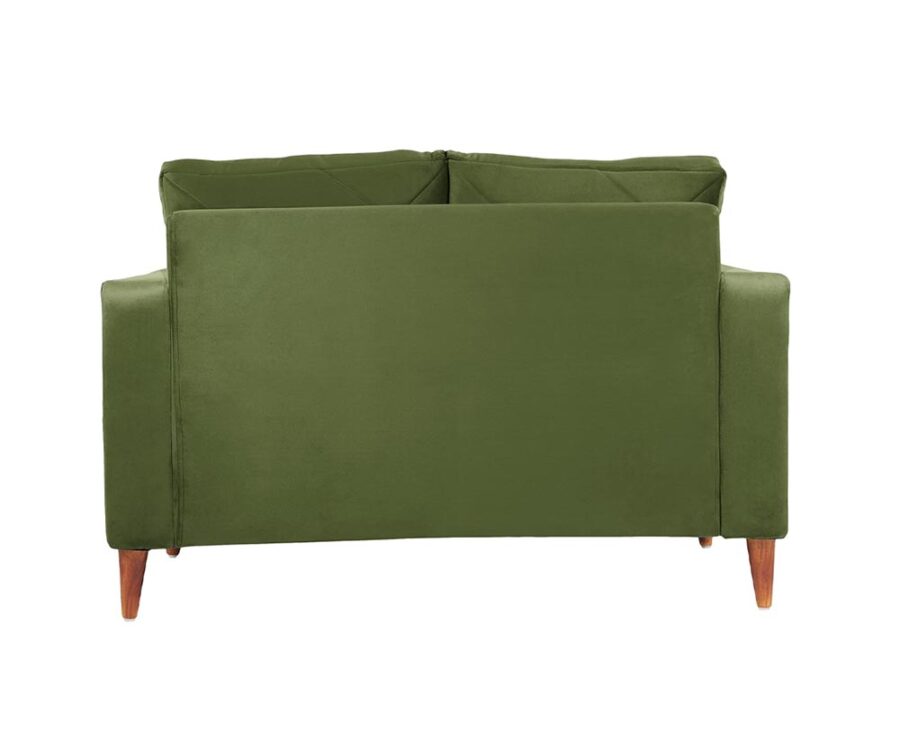 Crosso 2 Seater Sofa Mid Century Forest Green - Image 4