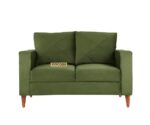 Crosso 2 Seater Sofa Mid Century Forest Green - Image 2