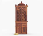 Jaali Doors Temple | Honey Finish - Image 7