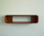 Shesham Wall Shelf | 24"x8"x7" | Hanging Wood Shelf - Image 2