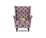 Flowra Wing Chair With Printed Fabric - Image 3