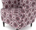 Flowra Wing Chair With Printed Fabric - Image 6