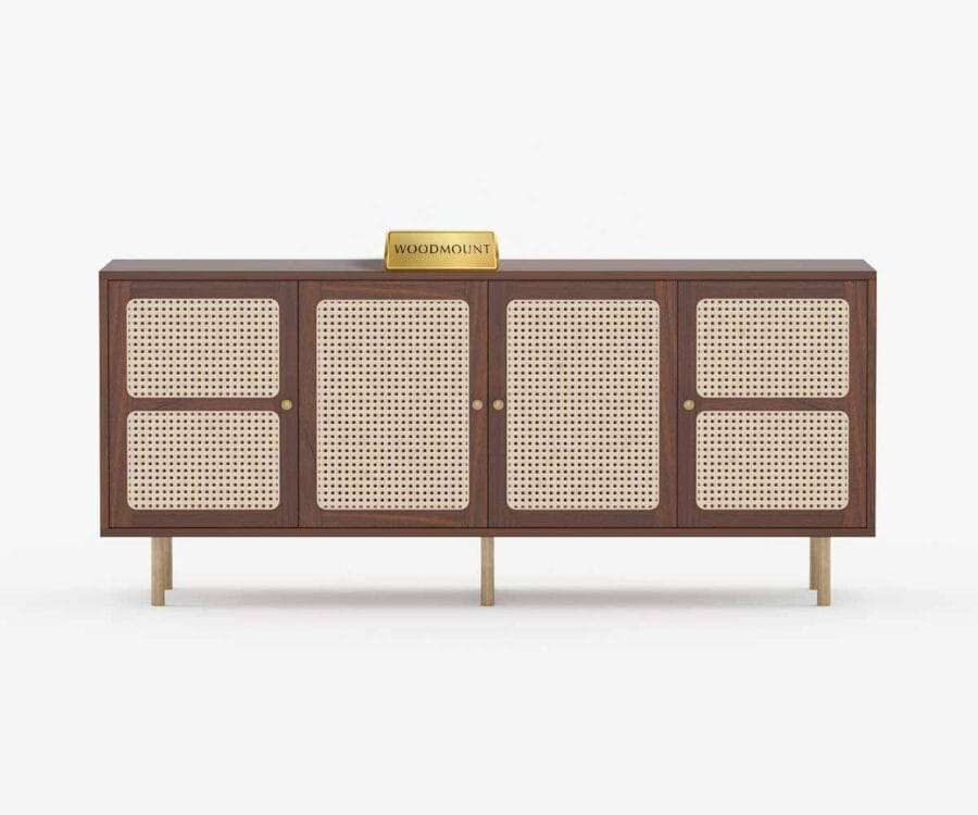 Canio | Sideboard | 4 Doors | Brown Finish - Image 3
