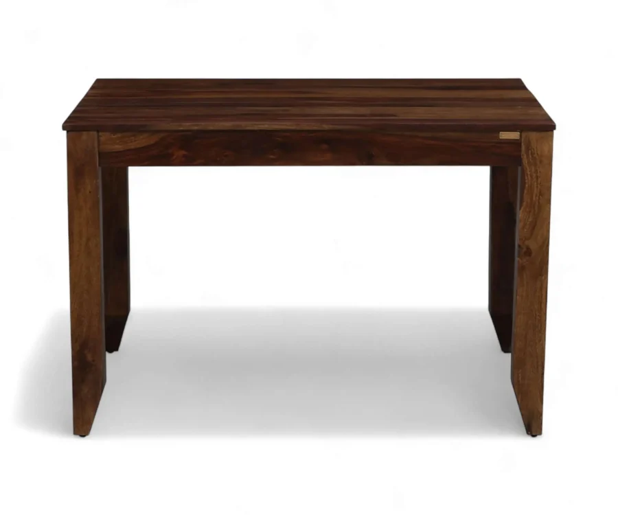 Tayo | Sheesham Wood 4 Seater Dining Set | Natural Finish - Image 5