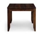 Tayo | Sheesham Wood 4 Seater Dining Set | Natural Finish - Image 4